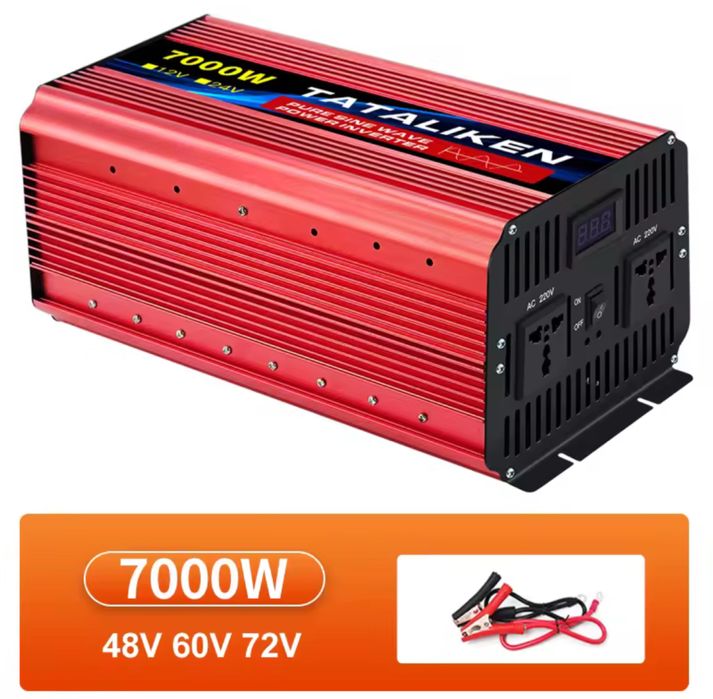 Інвертор 7000w 48v 60v 72v
