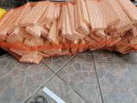 Drewno SUCHE podpałka, rozpałka duży worek 95x30x20
