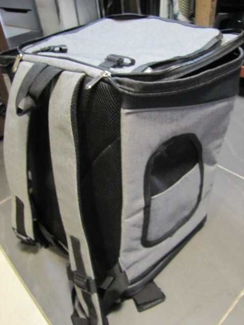 lionto Plecak dla psów składany do podróży 34 x 30 x 42 cm wodoodporny