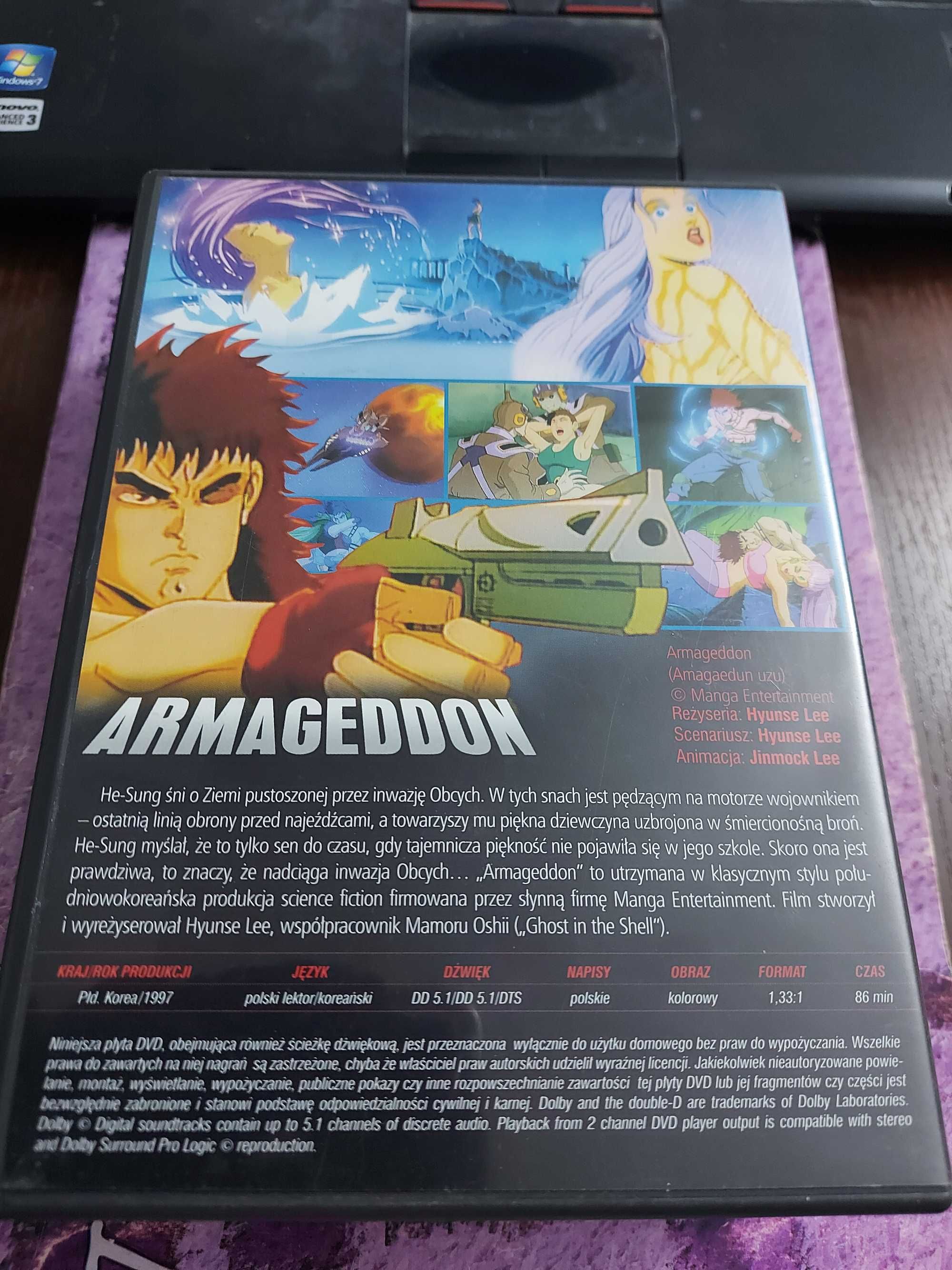 Armageddon. Manga na DVD.