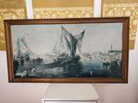 Quadro com tema de pesca