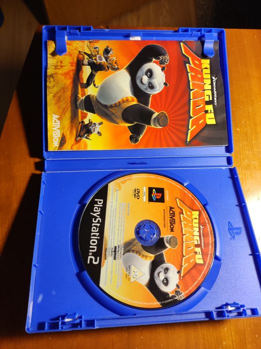 Jogos King Fu Panda e Madagáscar 2 Escape África para PlayStation 2