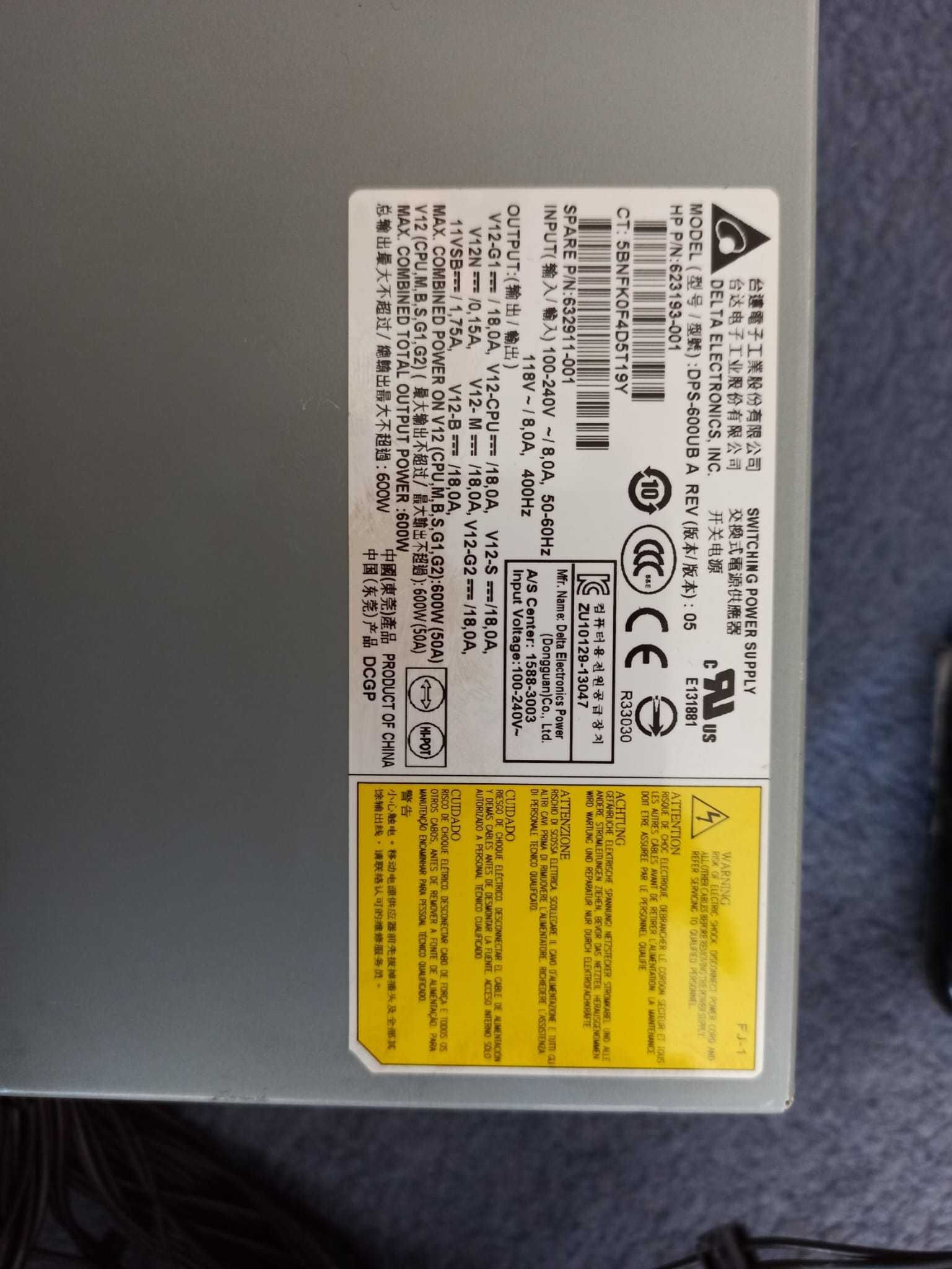 workstation x420 xenon chlodzenie LGA 2011 zasilacz