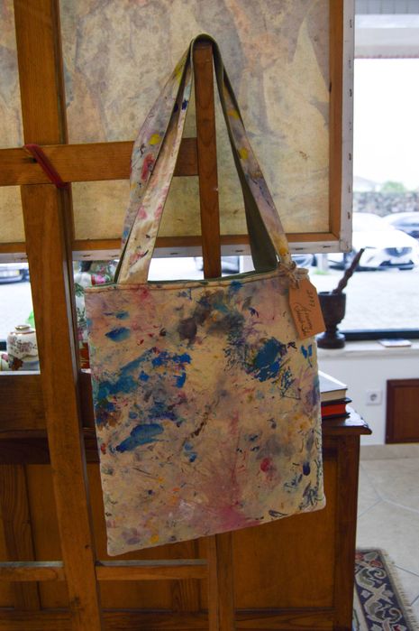 Bolsa Pintada à Mão
