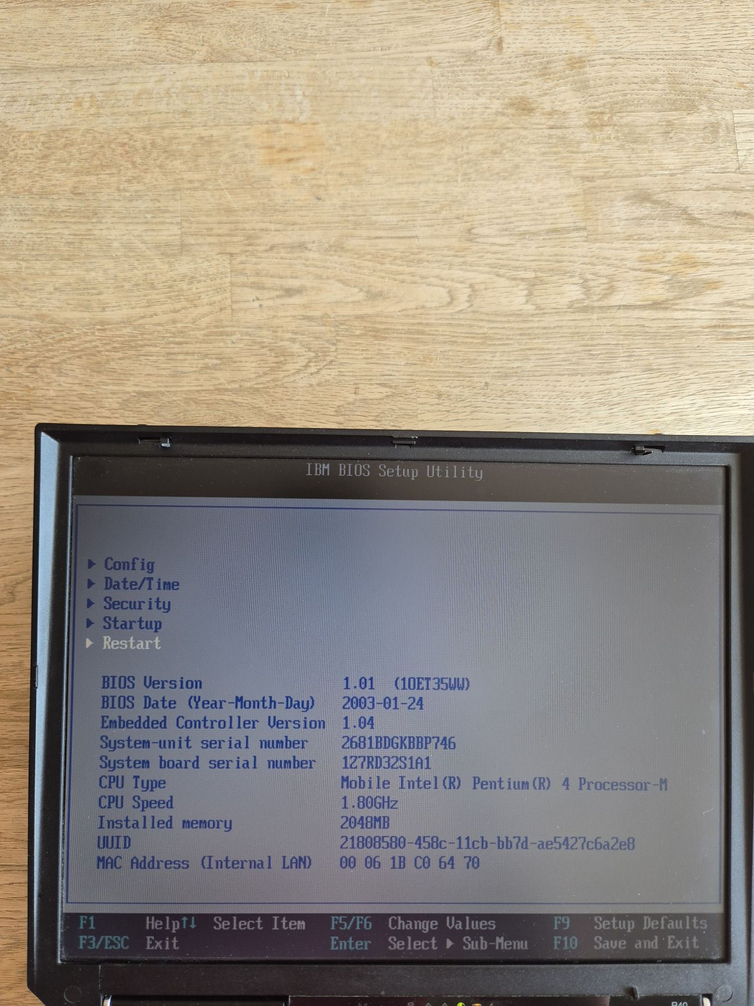 Ibm thinkpad R40 Unikat + ładowarka Oryginalna
