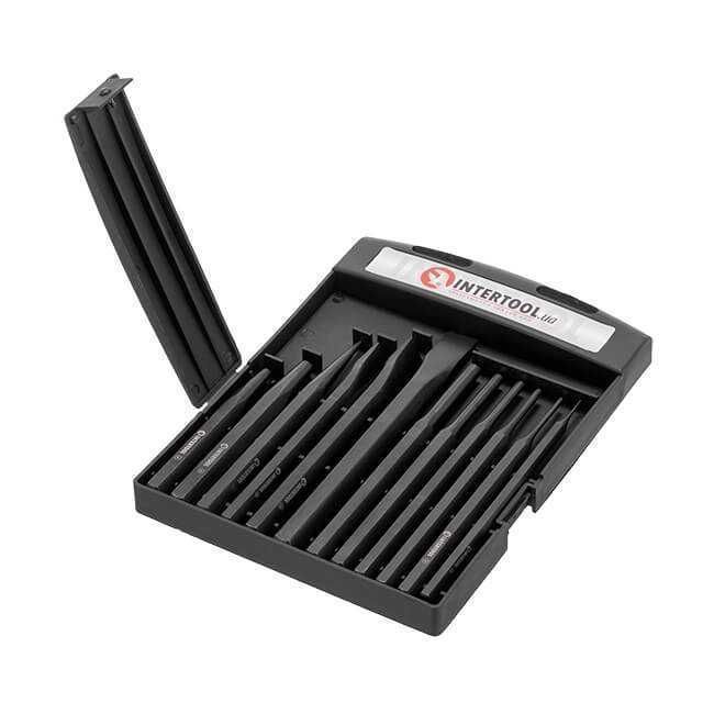 Набор зубил, кернеров и выколоток 12 шт INTERTOOL HT-0289