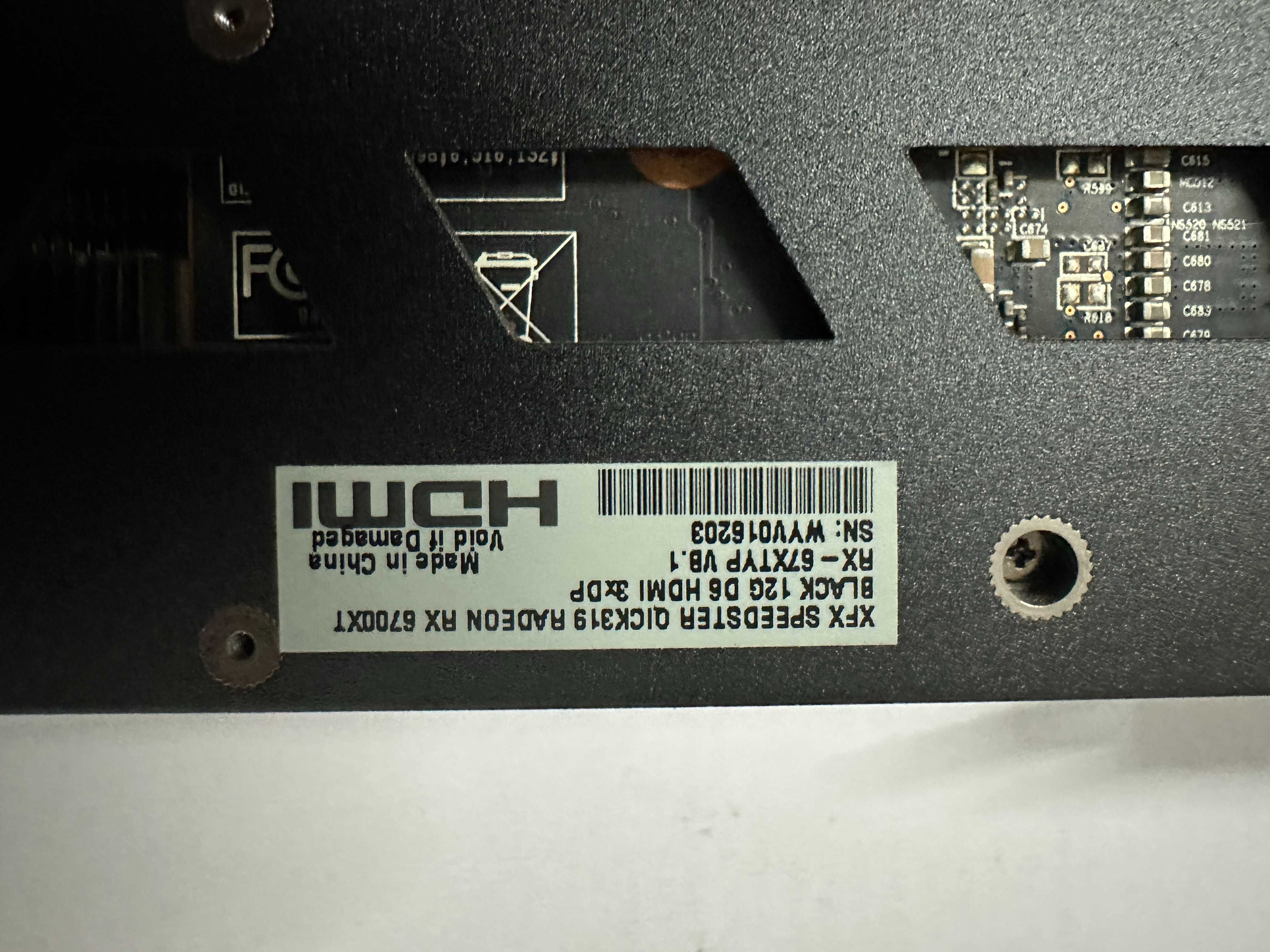 Placa Grafica RX 6700 XT BLACK
