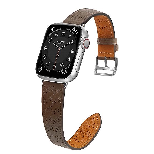 Strap Leather skórzany pasek Apple Watch SE, 9, 8, 7, 6, 5, 4, 3, 2, 1