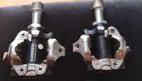 Pedaly zatrzaskowe shimano deore XT