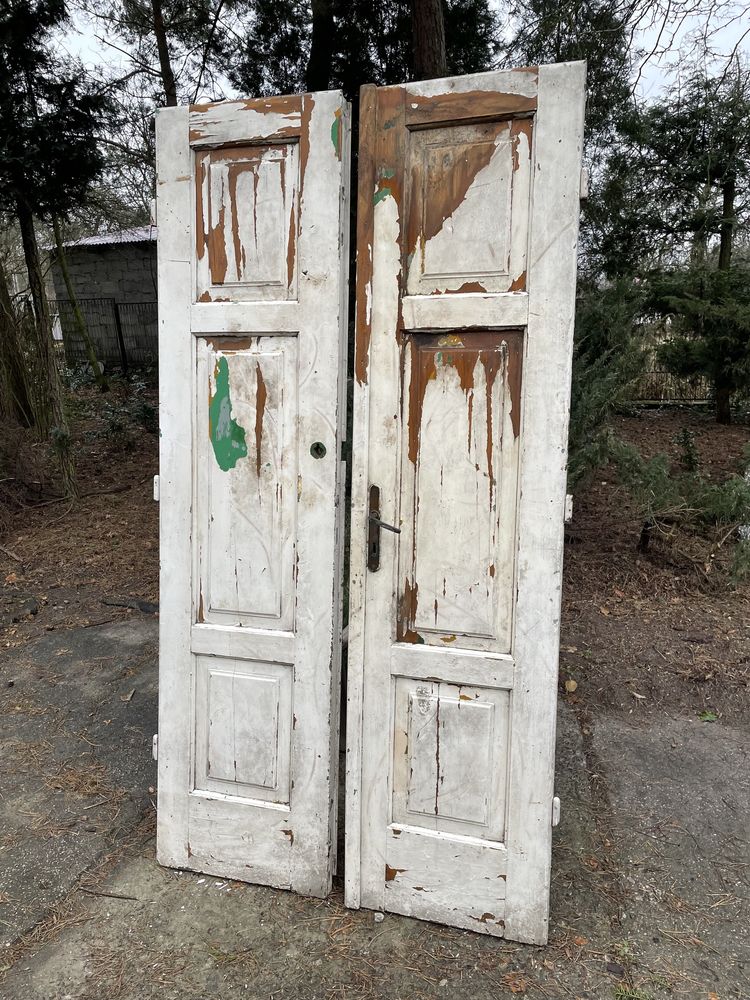 Drzwi retro do renowacji