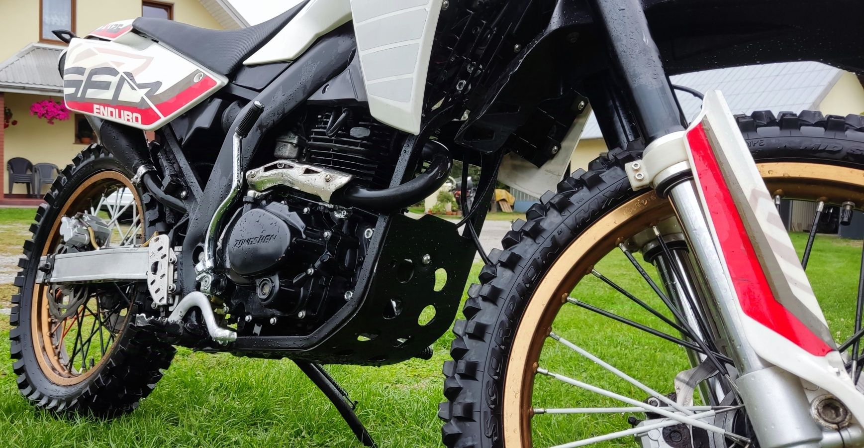 Cross enduro Sachs 250 kayo 32 KM Rozrusznik elektryczny NOWE OPONY
