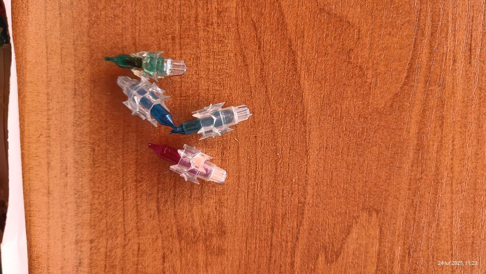 Łańcuch świetlny na choinkę 100 lampek PRL