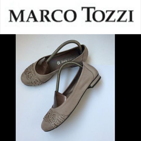 Marco tozzi Кожаные балетки туфли 38 39