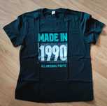 Koszulka t-shirt urodziny prezent 1990