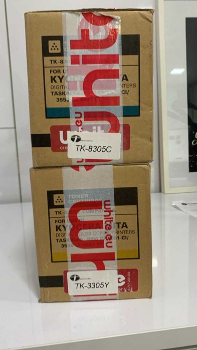 Toners da samsung, konica, kyosera e Ricoh.