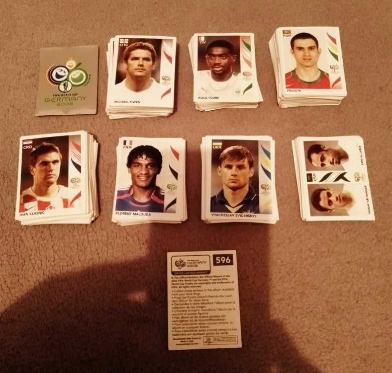 Cromos Futebol Mundial 2006 - novos