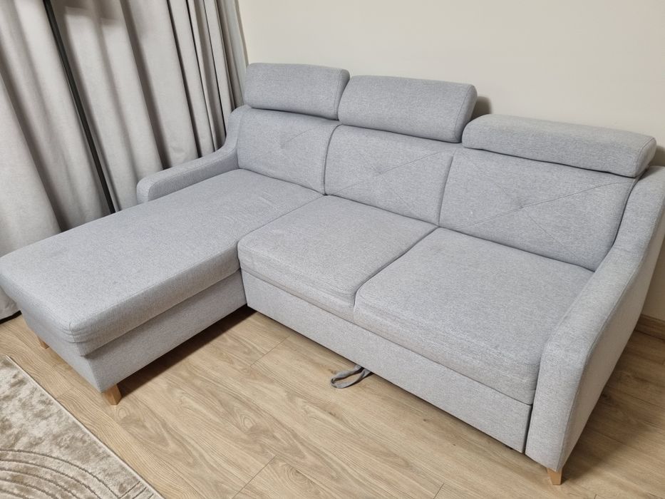 Kanapa łóżko sofa narożnik z funkcją spania. Stan dobry