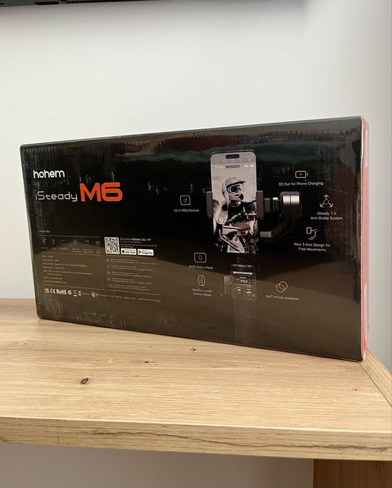 Монопод стабілізатор для телефона Hohem iSteady M6 новий в плівці