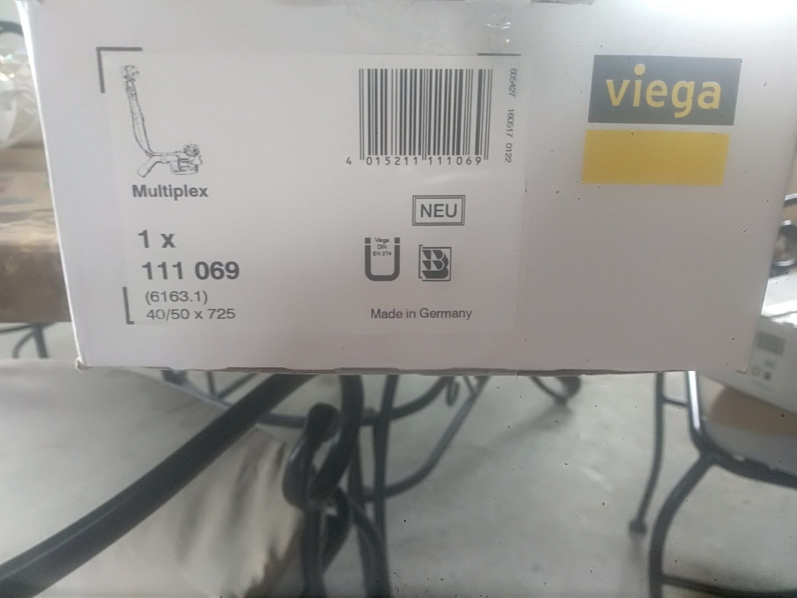 Продам сифон Viega 111069 для ванн Германия