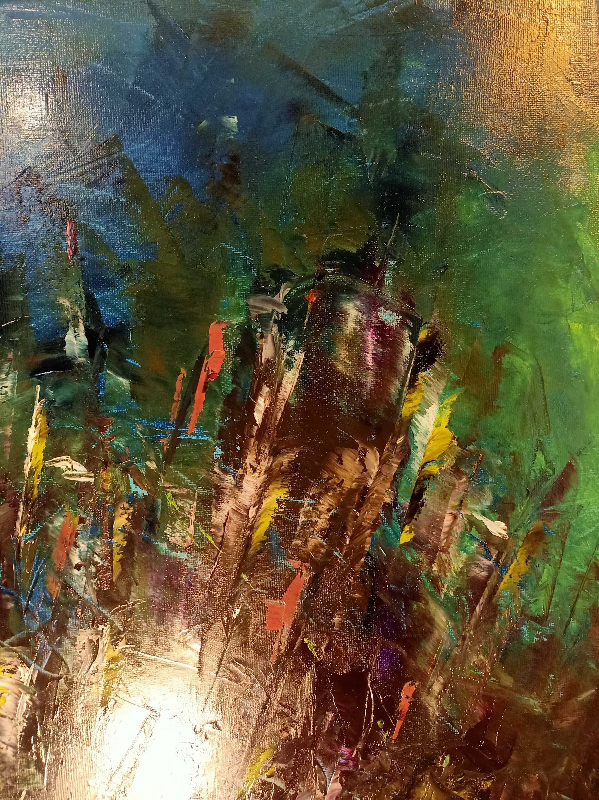 Pintura a Oleo sobre tela 100 x 40