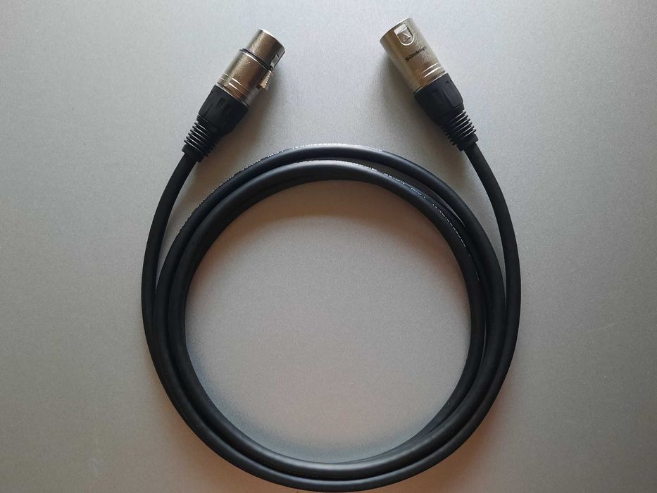 Кабель міжблоковий / мікрофонний XLR - XLR 2м НОВИЙ