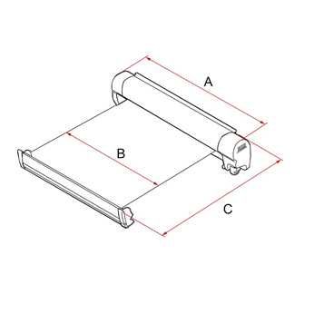 Toldo para Autocaravana THULE / Omnistror NOVO (em Caixa)