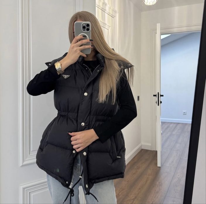 Куртка/жилет в стилі прада/Prada