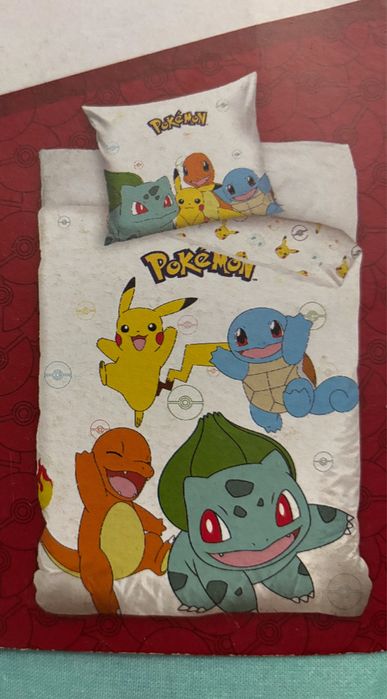 Posciel bawelniana 160x 200 Pokemony