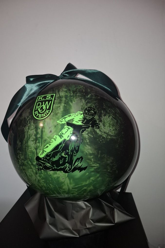 Balon z żużlowcem, balon ROW RYBNIK, prezent dla kibica