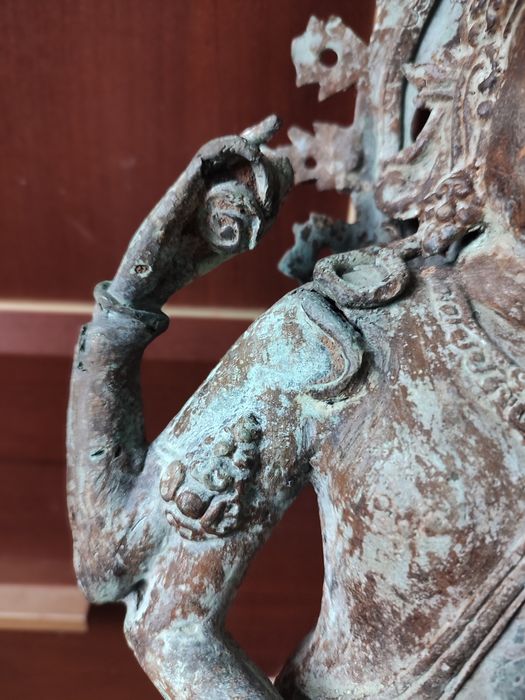 Tybetańska bóstwo z brązu