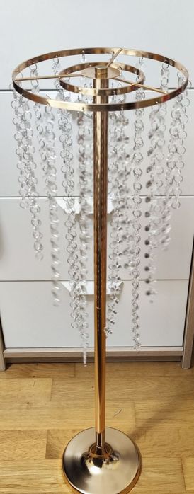 Wysoki stojak,wazon na stół na kwiaty, ślub, przyjęcia okolicznościowe