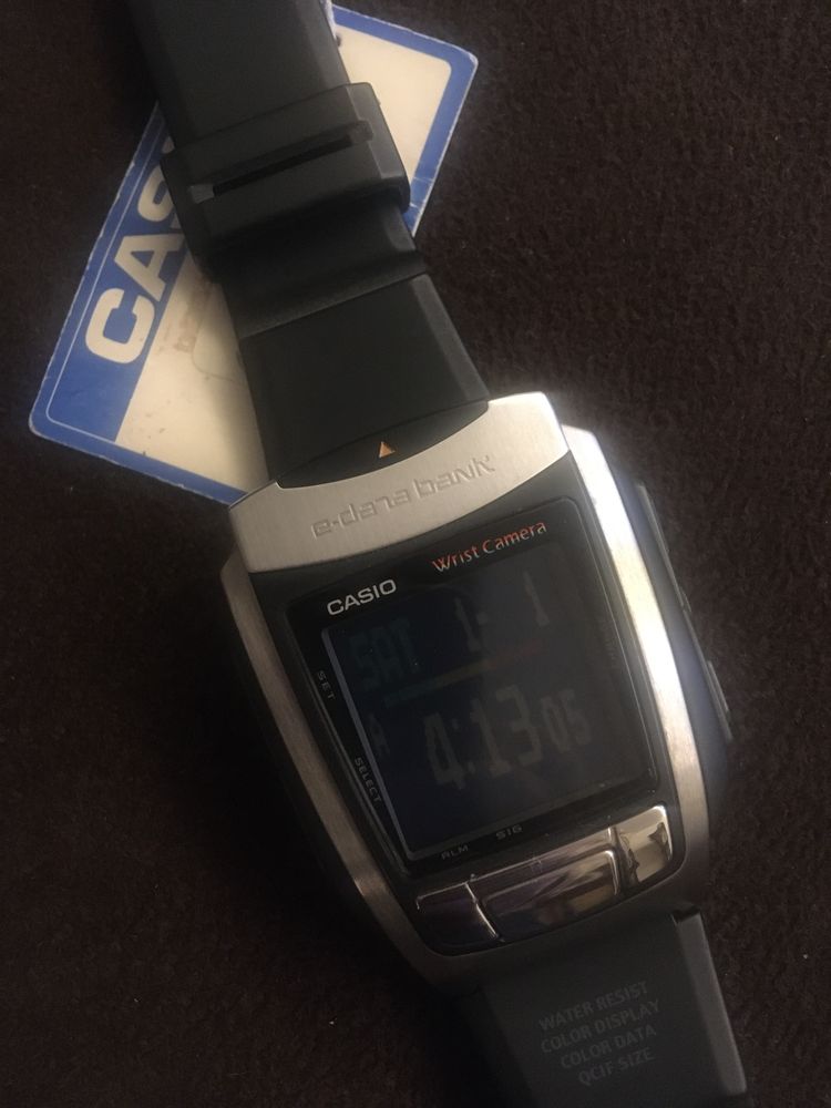 Casio vintage E-data bank Camera Color