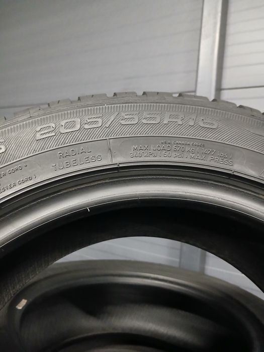 205 55 R16  GOODYEAR  Ultra Grip 8,Зимові шини БВ,Склад