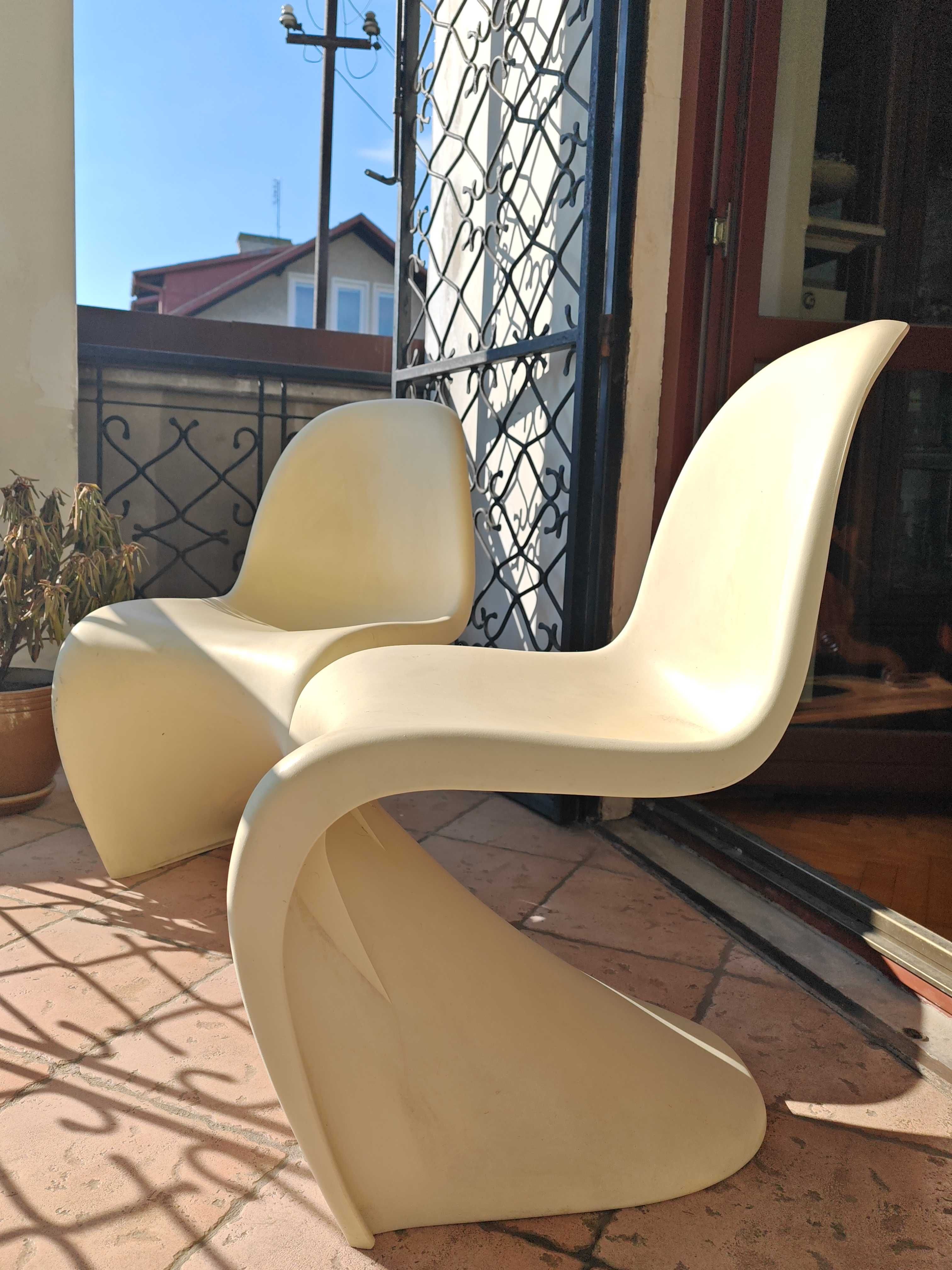 Panton chair - krzesła ogrodowe