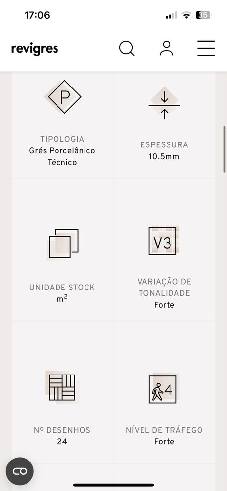 Revigres - Pavimento - Nordik Honey