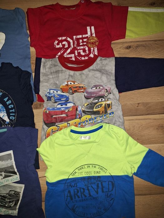 Koszulki z długim rękawem i bluza 86cm