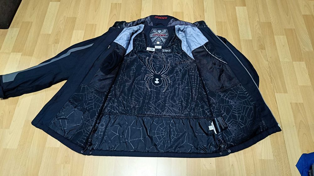 Męska kurtka narciarska SPYDER DERMIZAX-EV r.XL stan idealny