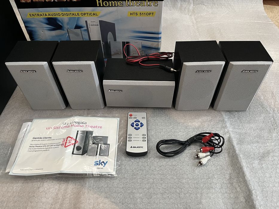 Majestic HTS 511OPT 80W Домашній кінотеатр новий 5.1 Home theatre