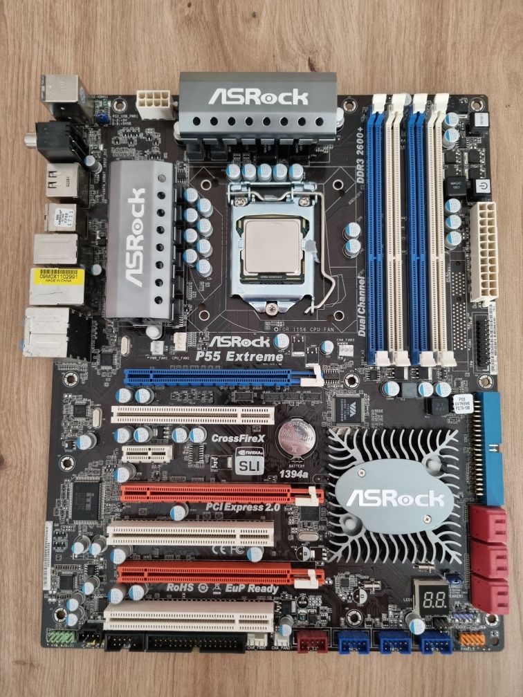 Płyta Główna ASrock P55 Extreme SLI + Procesor Intel Core I5 760