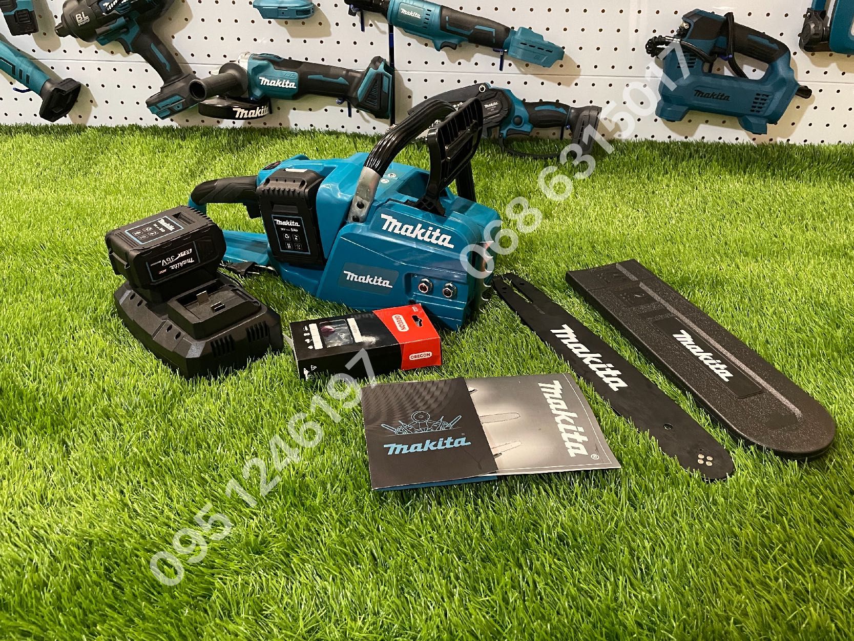 Акумуляторная пила цепная Makita DUC355BL 36V с двумя АКБ  + ЗП доужба
