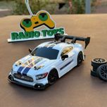 Дрифт машинка на радіокеруванні Ford Mustang Білий. Машинка для дрифту