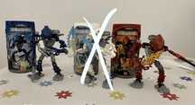 Lego Bionicle Hordika 8736 Toa Vakama, 8737 Toa Nokama