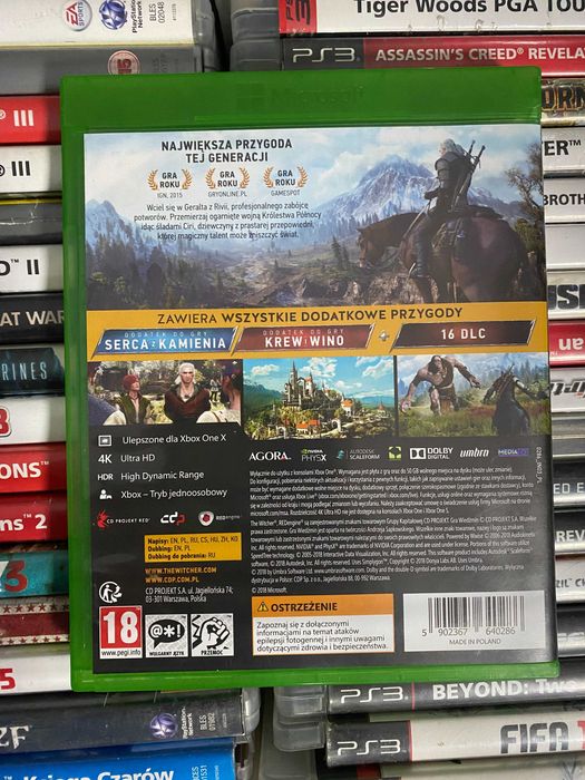 Wiedzmin PL Dziki Gon GOTY Edycja Gry Roku|Xbox One/Series X