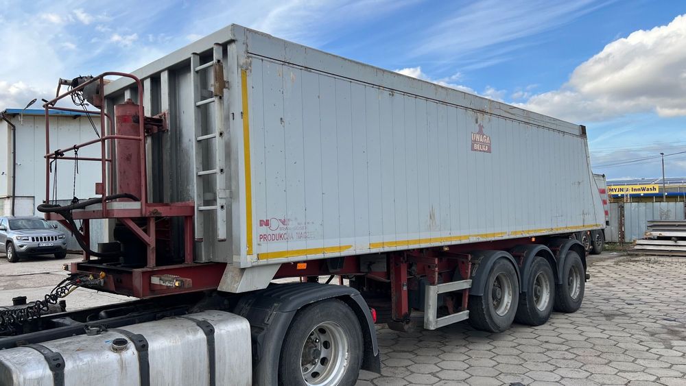 Nova Trail Wywrotka  ~35m3 Osie SAF Bęben Intrax Wahacz OKAZJA !!! ZAMIANA