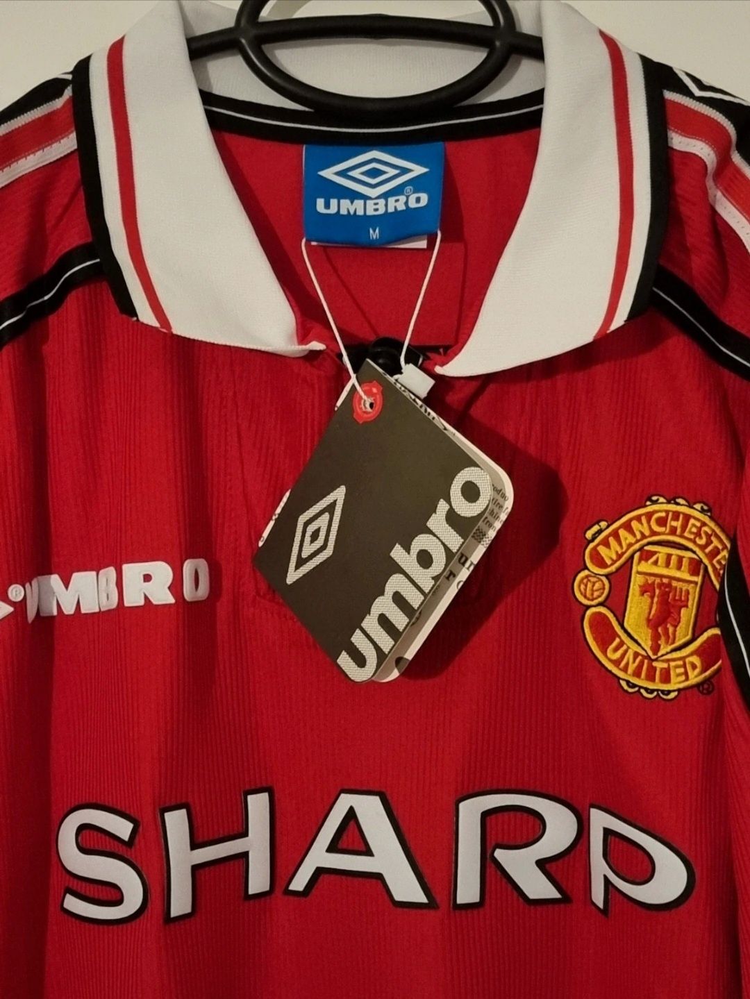 Camisola Manchester United Beckham Umbro 98 99