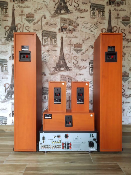 Колонки Gemix 2х100Вт. Усилитель Onkyo USB HDMI 3D 4kUltra Pioneer JVC