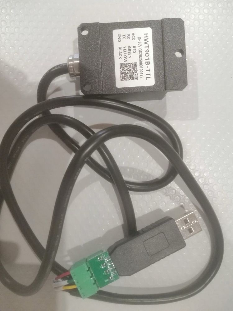 акселерометр + інклінометр HWT901B-TTL 9-осьовий гіроскоп