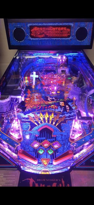 aluguer flipper dracula excelente noite halloween , bilhares,  matrec