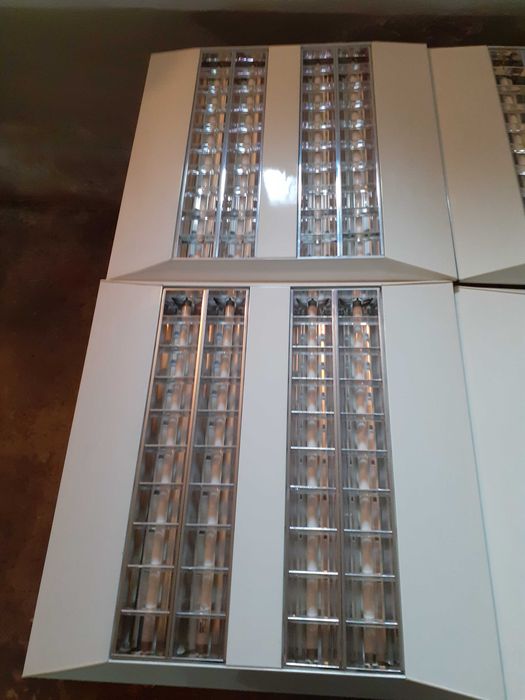 4 szt lampa rastrowa jarzeniowa 4x14W G5 IP20 CAPRI