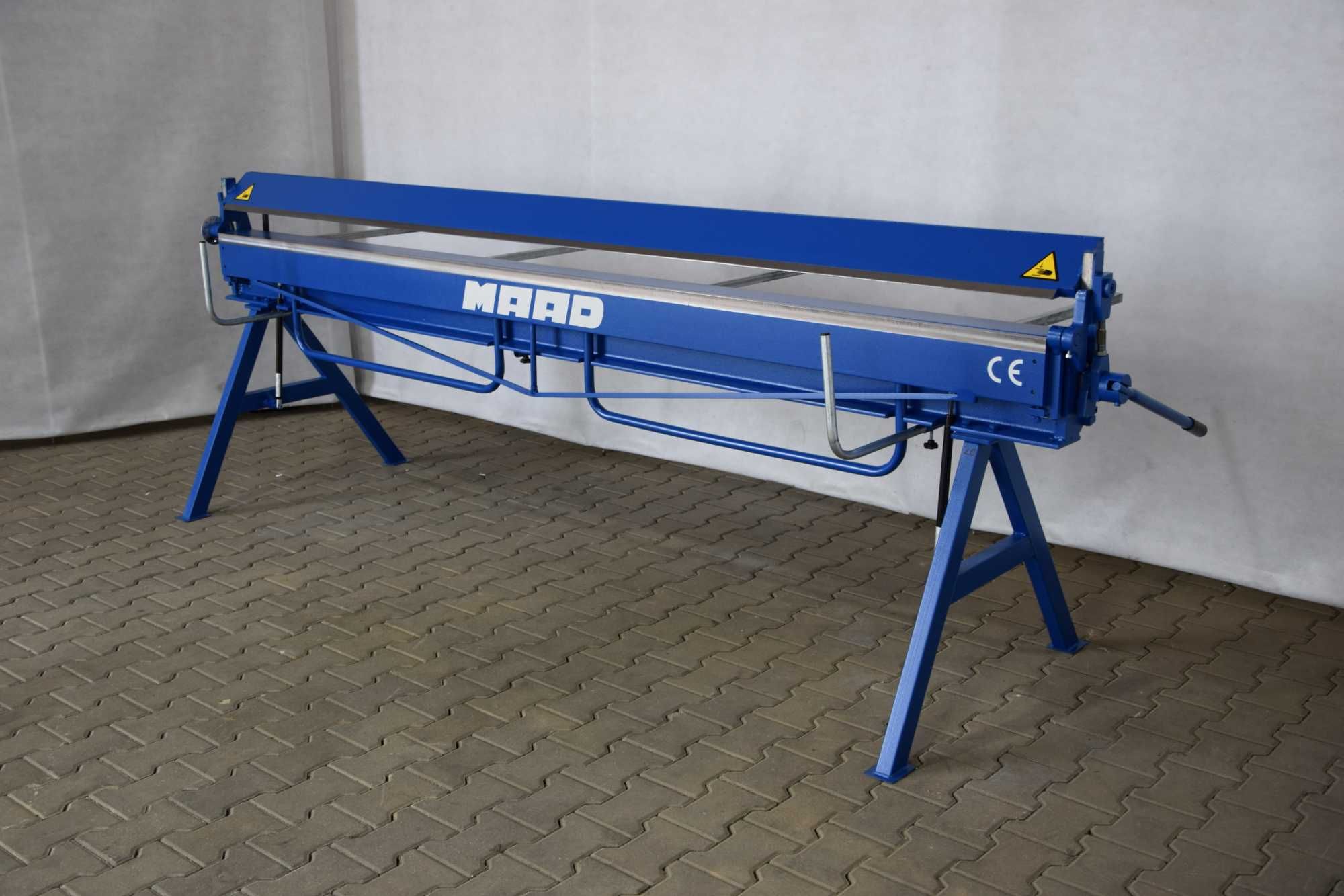 Zaginarka giętarka dekarska do blachy ZG-3000/0.7 MAAD